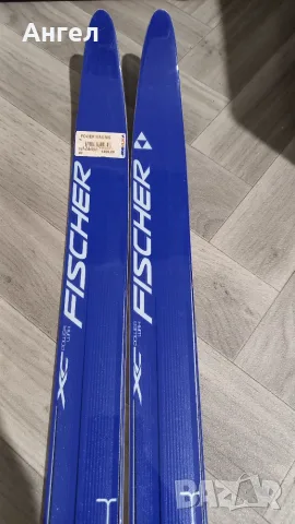 ЧИСТО НОВИ Ски за ски бягане FISCHER Power Wax 192 см + Автомати + Щеки