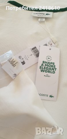 Lacoste  Regular Fit  Pique Cotton Mens Size 3 - S НОВО! ОРИГИНАЛ! Мъжка Тениска!, снимка 13 - Тениски - 44156912
