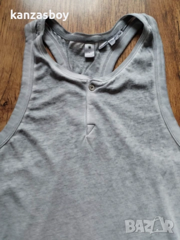 g-star nola granddad wmn tanktop - страхотен дамски потник КАТО НОВ М, снимка 2 - Потници - 53288069
