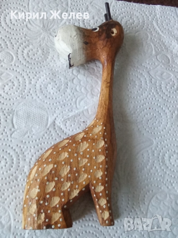 Дървена фигурка 51760, снимка 2 - Антикварни и старинни предмети - 52787445