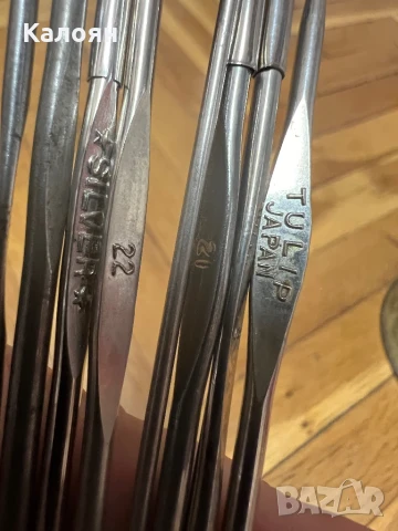 Куки за плетене лот , снимка 3 - Антикварни и старинни предмети - 50601249