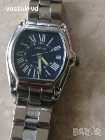 CARTIER AUTOMATIC МЪЖКИ ЧАСОВНИК РАБОТЕЩ, снимка 3 - Антикварни и старинни предмети - 53295407