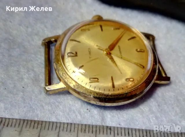 TIMEX WATERPROOF MADE in GREAT BRITAIN Стар ПОЗЛАТЕН АНГЛИЙСКИ РЪЧЕН ЧАСОВНИК ТАЙМЕКС РАБОТЕЩ 49587, снимка 7 - Антикварни и старинни предмети - 48467257
