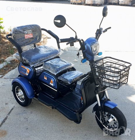 Електрическа триколка за възрастни с три седалки модел М19, снимка 9 - Мотоциклети и мототехника - 38071763