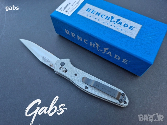 Сгъваем нож Benchmade OSBORNE 943-1, снимка 8 - Ножове - 54351246