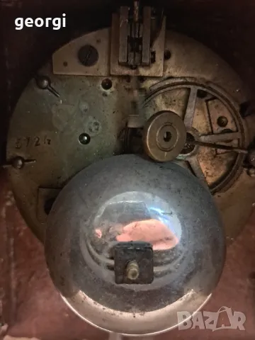 френски каминен мраморен часовник , снимка 11 - Антикварни и старинни предмети - 49511637