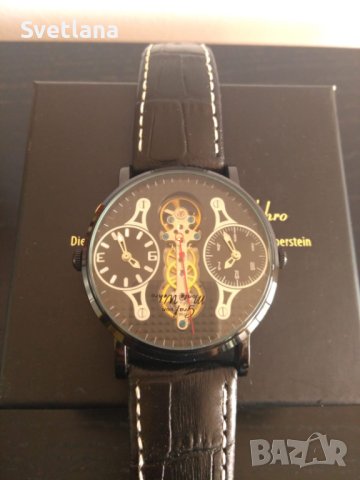 Мъжки часовник Graf von Monte Wehro Ново!, снимка 4 - Мъжки - 42204851