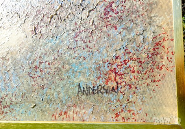 Гепарди Anderson,картина оригинал маслени бои 153 х 103 см., снимка 2 - Картини - 30495189