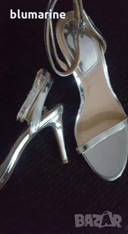 Лъскви дамски сандали 2, снимка 4 - Сандали - 29641081