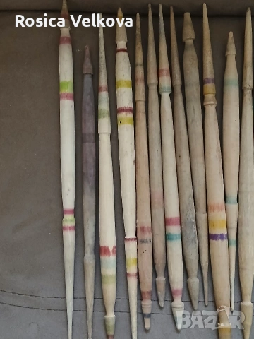 Старо ретро дървено вретено , снимка 2 - Антикварни и старинни предмети - 53242886