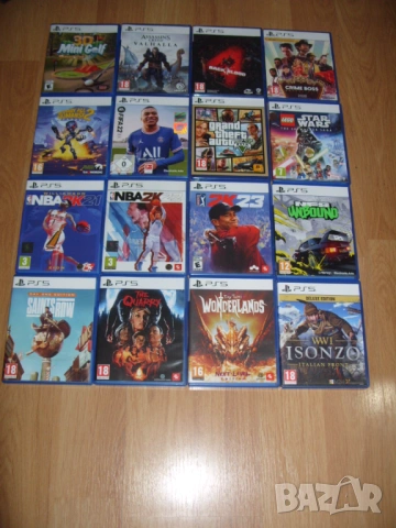 Игри за PlayStation 5, PS5 Част 1 - 30лв за брой
