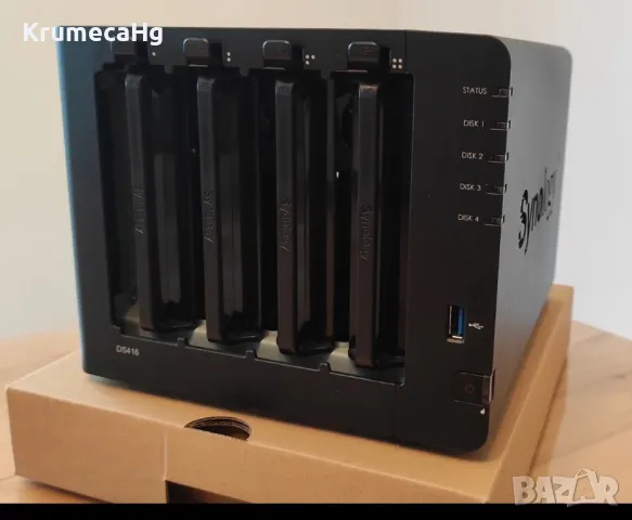 Synology DS416 NAS Мрежово Устройство Външен Хард Диск Seagate 12ТB, снимка 2 - Външни хард дискове - 48099835