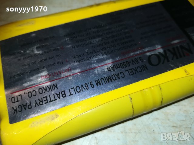 NIKKO NICKEL CADMIUM 9.6VOLT BATTERY PACK-FRANCE, снимка 7 - Други игри и конзоли - 30311965