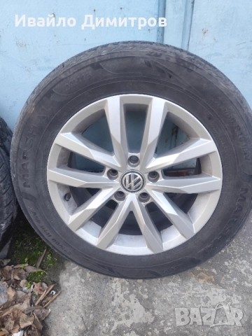 джанти с летни гуми 5*112/16, снимка 6 - Гуми и джанти - 52249884