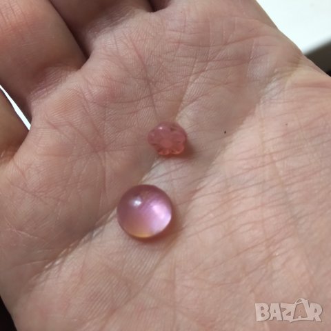 Естествен кабошон розов кварц с подарък НАМАЛЕНИ, снимка 2 - Други - 38148230