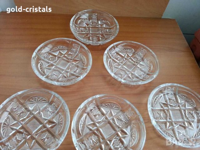 стари кристални чинии купички , снимка 4 - Антикварни и старинни предмети - 31723718