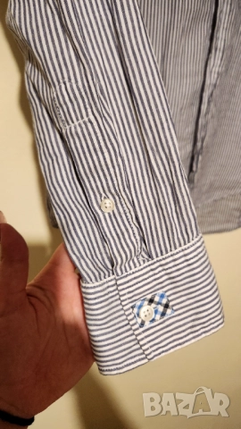 Риза на райе BOSS Orange (Hugo Boss), снимка 7 - Ризи - 52828617