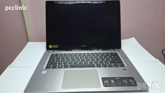 ЗА ЧАСТИ Acer Swift 3 SF314-52 (i5-8250U, 8GB RAM, 14 inch FHD, 59% Батерия)
