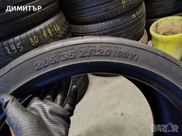 2бр.летни гуми KUMHO 265 35 20 DOT22 цена за брой, снимка 5 - Гуми и джанти - 53921131