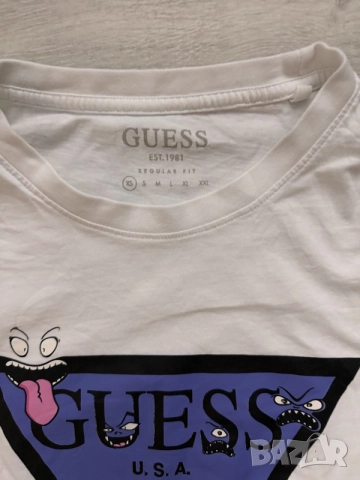 Тениска с къс ръкав Guess, снимка 2 - Тениски - 56454671