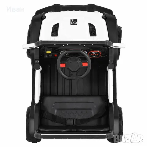 ТОП ЦЕНА!НОВО!Акумулаторен джип Tango WHITE с 12 V батерия,USB,Функция люлеене, снимка 7 - Детски велосипеди, триколки и коли - 55881896