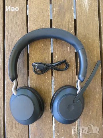 Професионални безжични слушалки Jabra Evolve2 65 Stereo (Черни)