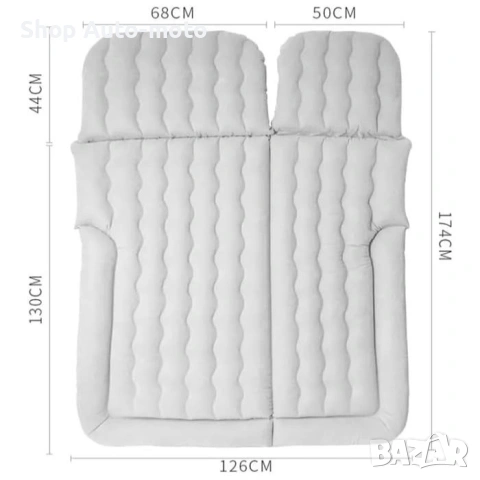 Надуваем матрак-легло за кола, С помпа, 174x130x14см, снимка 7 - Аксесоари и консумативи - 54237943