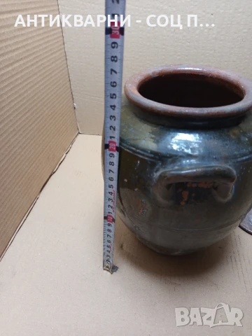 Стара Ръчно Изработена Глинена Делва., снимка 10 - Антикварни и старинни предмети - 51359924