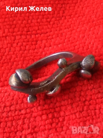 АРТ НУВО СТИЛ ДИЗАЙНЕРСКИ СРЕБЪРЕН ПРЪСТЕН ОКСИДИРАНО СРЕБРО 925 РЪЧНА ХУДОЖЕСТВЕНА ИЗРАБОТКА 49286, снимка 12 - Пръстени - 50416836