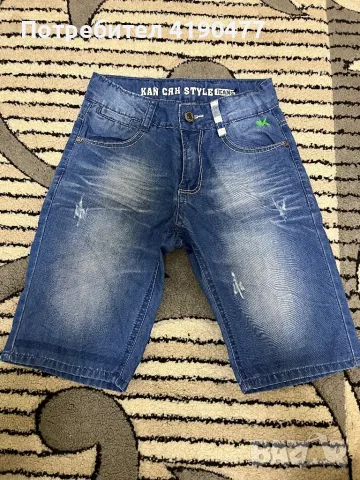 Детски къси дънки , снимка 5 - Детски панталони и дънки - 50275141