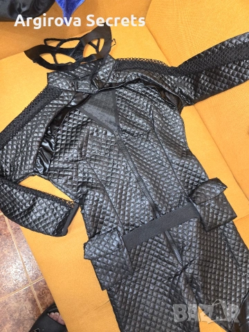 Кожен Костюм жената Котка , снимка 4 - Гащеризони - 54350464