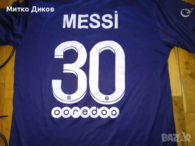 ПСЖ футболна тениска  №30 Меси размер М, снимка 8 - Футбол - 50414982