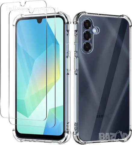 Прозрачен Силиконов Удароустойчив Кейс за Samsung Galaxy A16