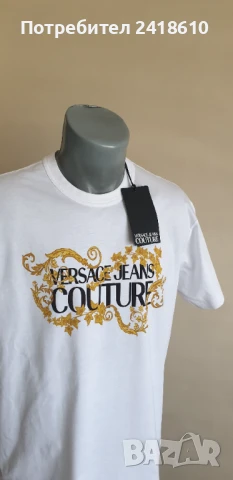 Versace Jeans Couture Cotton Regular Fit Mens Size M НОВО! ОРИГИНАЛ! Мъжка Тениска!, снимка 3 - Тениски - 50738473