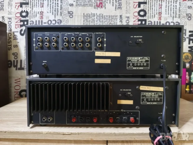 "FISHER"CC-7000/CP-7000, снимка 7 - Ресийвъри, усилватели, смесителни пултове - 55788739