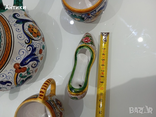 Керамичен италиански лот маркиран , снимка 9 - Сервизи - 52528024