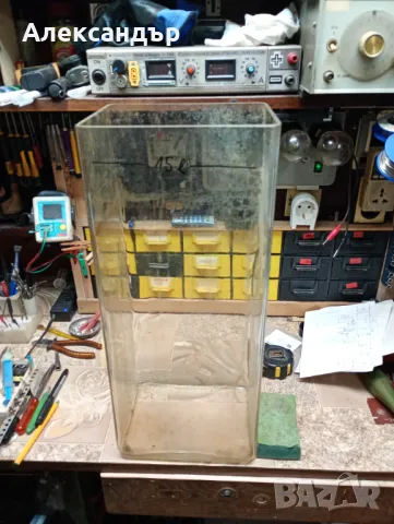 Стъклена вана 15л. Н-50см., снимка 2 - Лаборатория - 49602342