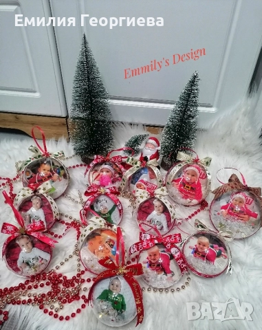 Коледни топки със снимки на най ниски цени , снимка 6 - Други - 52522219