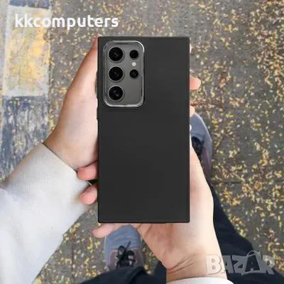 Калъф силикон Frame / Черен / за Samsung S24 Ultra Баркод : 3131881
