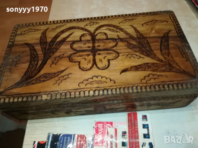 ДЪРВЕНА КУТИЯ ЗА КОЛЕКЦИЯ 1703251535, снимка 2 - Колекции - 49529805