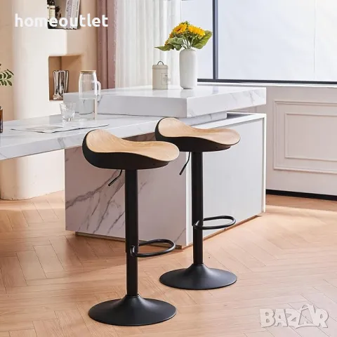 Бар столове с интересен дизайн EUYY102-ALL-1919-WBK-NPU, снимка 6 - Столове - 48021517