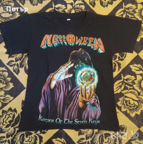Метъл тениски Metal t-shirt Helloween Iron Maiden Sepultura Harley Davidson  в Тениски в гр. София - ID30209608 — Bazar.bg