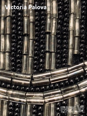 Прекрасна чанта с мъниста, снимка 2 - Чанти - 37735951