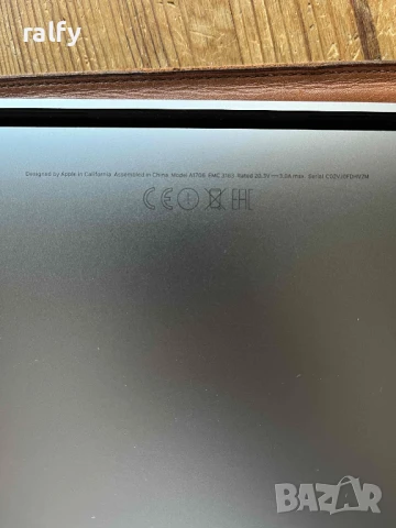 MacBook Pro 13” A1706 (2016) – за части , снимка 7 - Части за лаптопи - 51230363