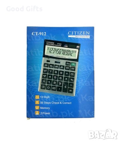 ЦИФРОВ КАЛКУЛАТОР CT-912 BASIC, снимка 2 - Друго - 40678108