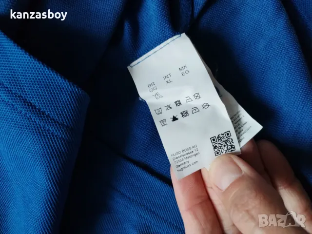 hugo boss green - страхотна мъжка тениска XL, снимка 6 - Тениски - 49799914