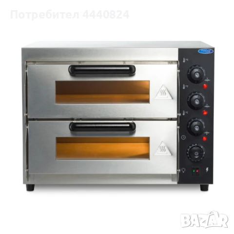 Професионална фурна за пици 42x42 см – Компактна, мощна и създадена за успех, снимка 3 - Обзавеждане на кухня - 50680851