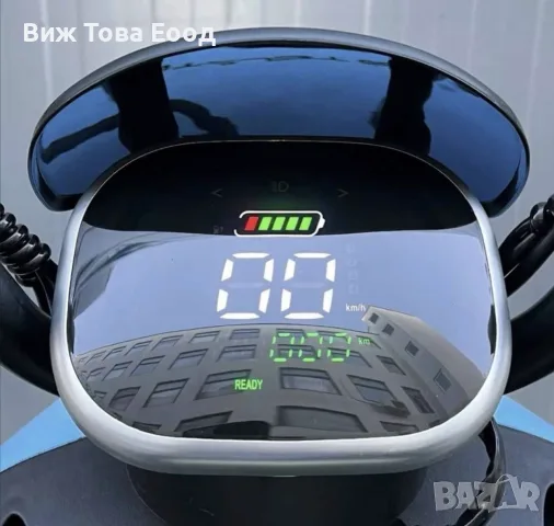 🛵 ЕЛЕКТРИЧЕСКИ СКУТЕР „ВЕСПА“ – 800W / 40 КМ/Ч ⚡🇮🇹, снимка 7 - Мотоциклети и мототехника - 55982629