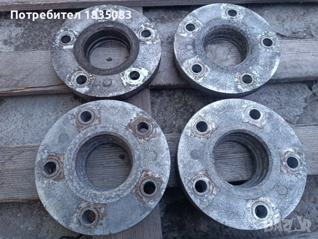 Алуминиеви фланци 5х130 20мм и 30мм, снимка 4 - Аксесоари и консумативи - 51548144