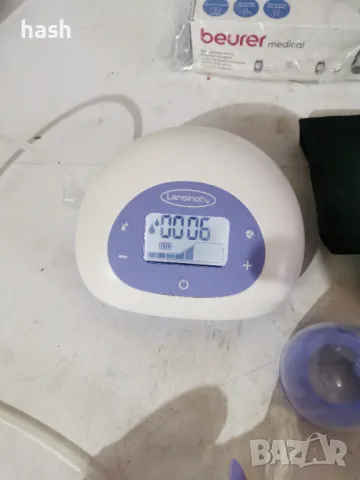 Двойна електрическа помпа за кърма Lansinoh, снимка 2 - Аксесоари за кърмачки - 49361971